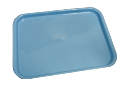 Autoclavable plastic trays atop