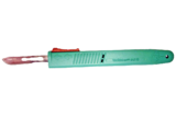 Thumb sterile single use retractable myco