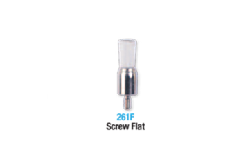 Large prophy brushes 2 screw flat