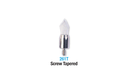 Prophy brushes 2 screw tapered