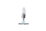 Thumb prophy brushes 2 screw tapered