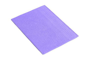 Large dental bib lavender