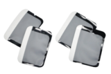 Thumb x ray barrier envelops atop
