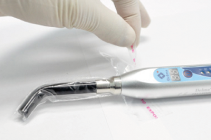 Peel n stick light guide sleeves atop