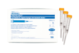 Thumb irrigation syringes with endodontic needle monoject