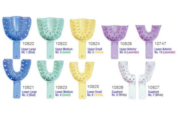 Large disposable impression trays