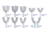 Thumb disposable impression trays atop